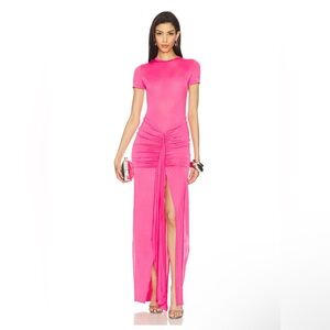 Mother of All Viola T-shirt Jersey Dress in Fuschia NWT size Medium